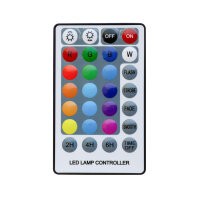 LED Nachtlicht - Einhorn, mit Fernbedienung, weiß, 11cm, USB Lithium Ionen Akku