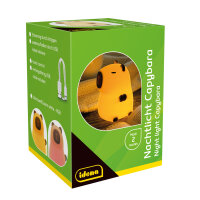 LED Nachtlicht - Capybara, weiß, 14cm, USB Lithium...