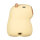 LED Nachtlicht - Capybara, weiß, 14cm, USB Lithium Ionen Akku