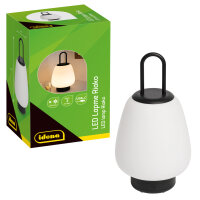 LED Lampe - Akku, USB C, warmweiß, 16 x 29 cm, dimmbar