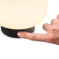 LED Lampe - Akku, USB C, warmweiß, 16 x 29 cm, dimmbar