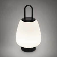 LED Lampe - Akku, USB C, warmweiß, 16 x 29 cm, dimmbar