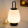 LED Lampe - Akku, USB C, warmweiß, 16 x 29 cm, dimmbar