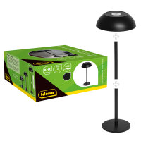 LED Tischleuchte -  touch, Akku, USB, schwarz, 15 x 33...