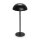 LED Tischleuchte -  touch, Akku, USB, schwarz, 15 x 33 cm, dimmbar, Innen