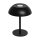 LED Tischleuchte -  touch, Akku, USB, schwarz, 15 x 33 cm, dimmbar, Innen