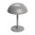 LED Tischleuchte - touch, Akku, USB, grau, 15 x 33 cm, dimmbar, Innen