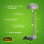 LED Tischleuchte - touch, Akku, USB, grau, 15 x 33 cm, dimmbar, Innen