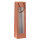 Flaschentasche mit Fenster - kupfer, 10 x 36 x 8 cm