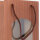 Flaschentasche mit Fenster - kupfer, 10 x 36 x 8 cm
