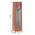 Flaschentasche mit Fenster - kupfer, 10 x 36 x 8 cm
