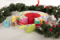 Adventskalender - Ø 31,5 cm x 6,5 cm