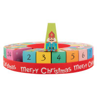 Adventskalender - Ø 31,5 cm x 6,5 cm
