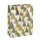 Geschenktasche Tanne - grün/gold, 23 x 18 x 8 cm