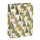 Geschenktasche Tanne - grün/gold, 34,5 x 25 x 8,5 cm
