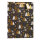 Geschenktasche Tannenbäume - schwarz/gold, 34,5 x 25 x 8,5 cm