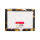 Flaschentasche Tannenbäume - schwarz/gold, 35 x 12,5 x 9 cm