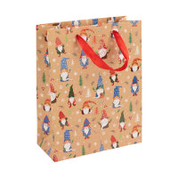 Geschenktasche - Wichtel, 23 x 18 x 8 cm