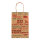 Papiertasche Schriftzüge - Frohe Weihnachten / Happy New Year 27 x 18 x 10 cm