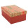 Gerschenkbox Schriftzüge - Frohe Weihnachten / Happy New Year, 20 x 15 x 9 cm