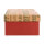 Gerschenkbox Schriftzüge - Frohe Weihnachten / Happy New Year, 20 x 15 x 9 cm