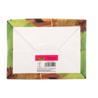 Flaschentasche Wein - schwarz, 35 x 12,5 x 9 cm