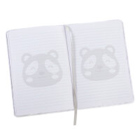 Notizbuch mit süßem Panda-Design, liniert, 80 Blatt, DIN A5 Format