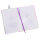 Notizbuch mit Fluffy Einhornmotiv, liniert, 80 Blatt, DIN A5