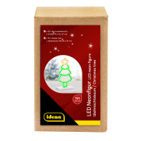 LED Neonfigur Weihnachtsbaum grün 18x8x37cm mit Netzteil