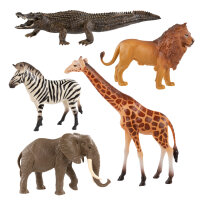 Figuren Set - Zootiere 10 cm, 5 Stück