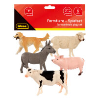 Figuren Set - Farmtiere, 10 cm, 5 Stück