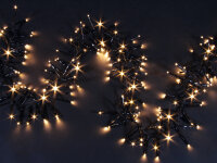 LED Cluster Lichterkette warmweiß 14,5m 480er Außen