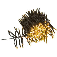 LED Cluster Lichterkette warmweiß 14,5m 480er Außen