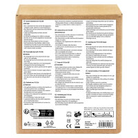 LED Cluster Lichterkette warmweiß 23m 1152er Außen