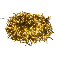 LED Cluster Lichterkette warmweiß 23m 1152er Außen
