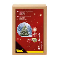 LED Lichternetz warmweiß 2x1m 160er Außen