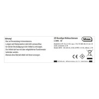 LED Lichternetz warmweiß 2x1m 160er Außen