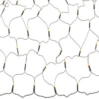 LED Lichternetz warmweiß 2x1m 160er Außen