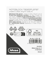 Notizblock - Tagesplaner, 120 Seiten, 100g/m², 14,8 x 21 cm