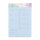 Notizblock - Tagesplaner, 120 Seiten, 100g/m², 14,8 x 21 cm