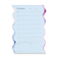 Notizblock Wochenplaner - 104 Seiten, 100g/m², 14 x...