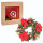 Weihnachtskranz 15 LED - 6h Timer, Ø40cm, batteriebetrieben, warmweiß für Innen