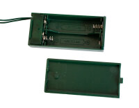 Weihnachtskranz 15 LED - 6h Timer, Ø50cm, batteriebetrieben, warmweiß für Innen