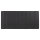 Schreibtischunterlage PU - doppelseitig, schwarz/grau, 80 x 40 cm