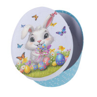 Geschenkbox Ostern - oval, 16,5 x 22 x 8,5 cm