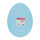 Geschenkbox Ostern - oval, 16,5 x 22 x 8,5 cm