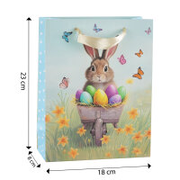 Geschenkbox Ostern - oval, 16,5 x 22 x 8,5 cm