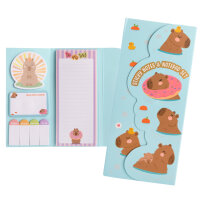 Notizzettel-Set - Capybara, 7-teilig