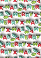 Geschenkpapier Premium - 3D Effekt, Weihnachten, 70 cm x 1,5 m