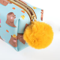 Schlamper Fluffy Capybara -  blau, 20,5 x 6 x 7 cm